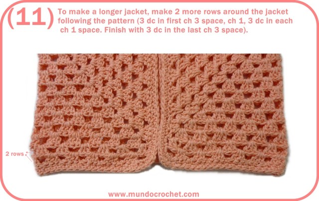 Crochet baby hexagon jacket / Crochet baby hexagon sweater