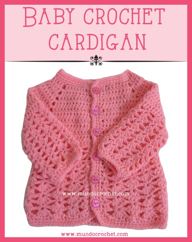Baby crochet cardigan or sweater