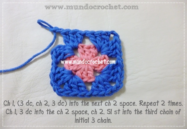How to Crochet a granny square