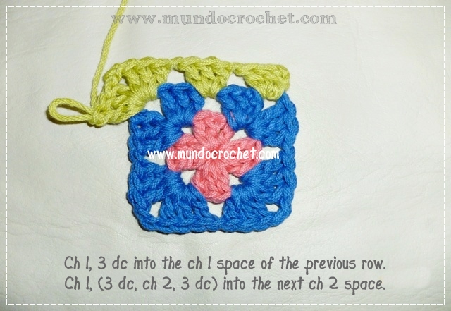 How to Crochet a granny square