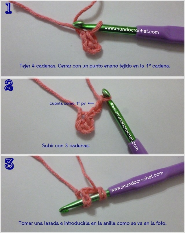 Como tejer el punto cocodrilo o escama a crochet o ganchillo paso a paso