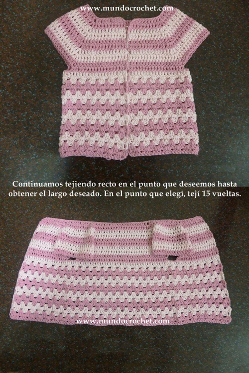 Como tejer un saco-campera-cardigan-chambrita a crochet o ganchillo paso a paso