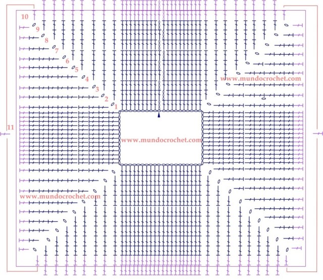 Como tejer un saco-campera-cardigan-chambrita a crochet o ganchillo paso a paso