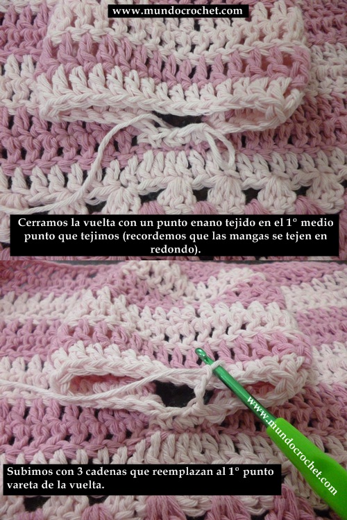 Como tejer un saco-campera-cardigan-chambrita a crochet o ganchillo paso a paso