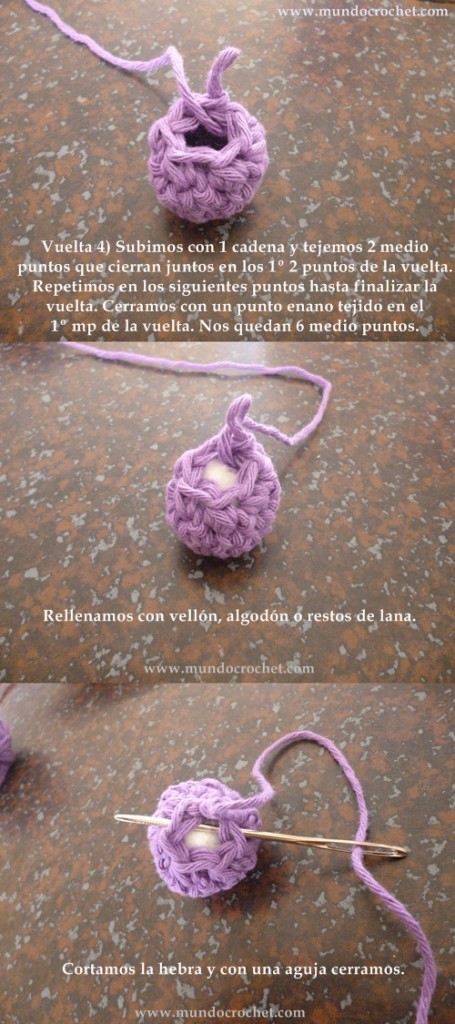 Como tejer una flor en capas a crochet o ganchillo paso a paso