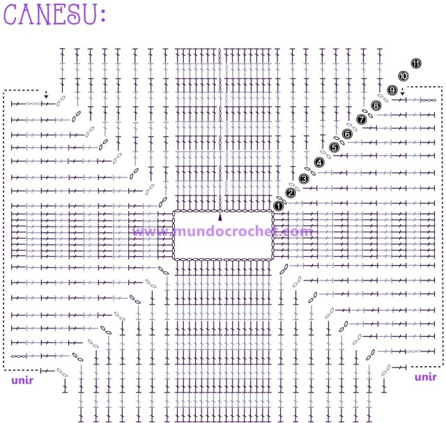 Patron saquito o camperita simple para bebe a crochet o ganchillo