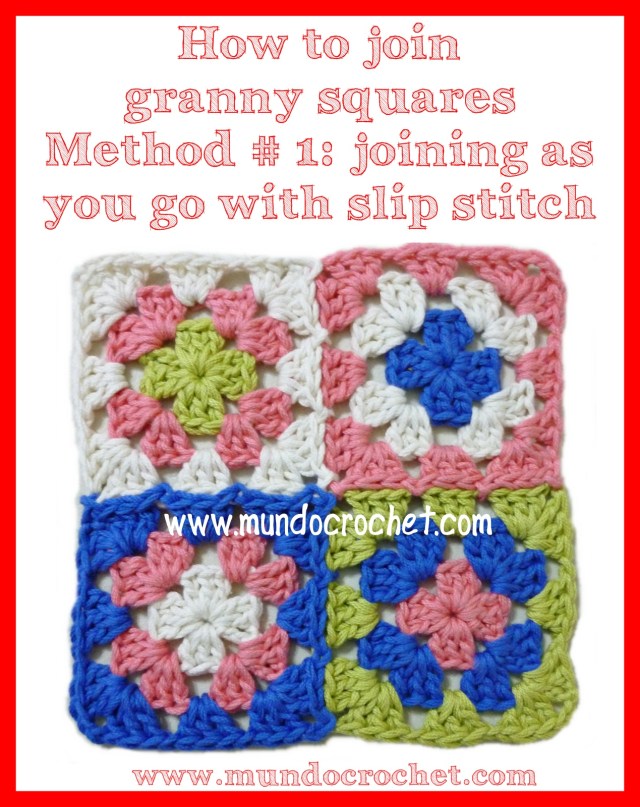 how to join granny squares