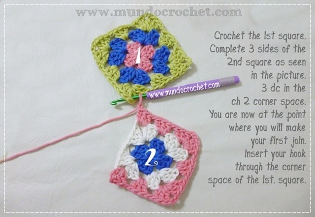 How to join granny squares1