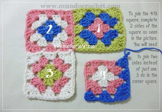 How to join granny squares10
