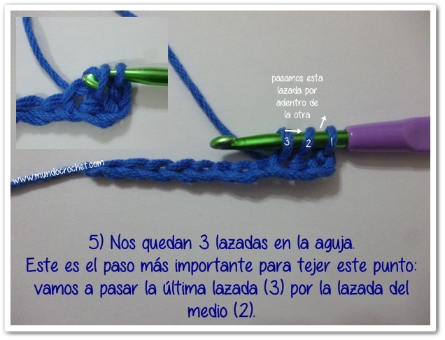 Como tejer el Medio punto vareta y el punto vareta inclinados o en espiga a crochet o ganchillo-herringbone half double crochet
