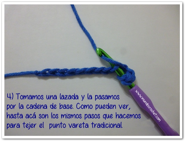 Como tejer el Medio punto vareta y el punto vareta inclinados o en espiga a crochet o ganchillo-herringbone double crochet