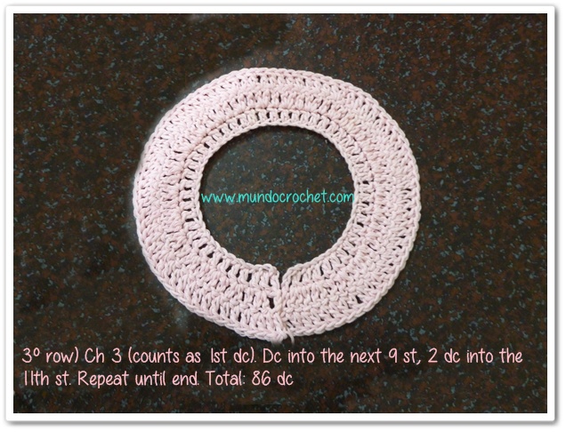 Round yoke baby crochet cardigan free pattern and tutorial