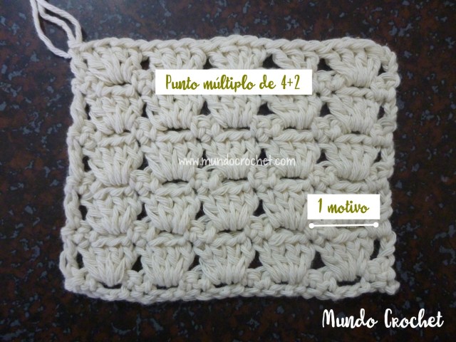 Como tejer una muestra en crochet o ganchillo