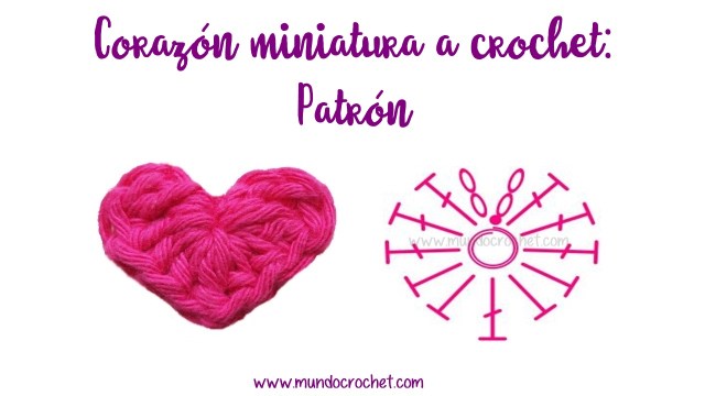 Corazon miniatura a crochet o ganchillo09-1