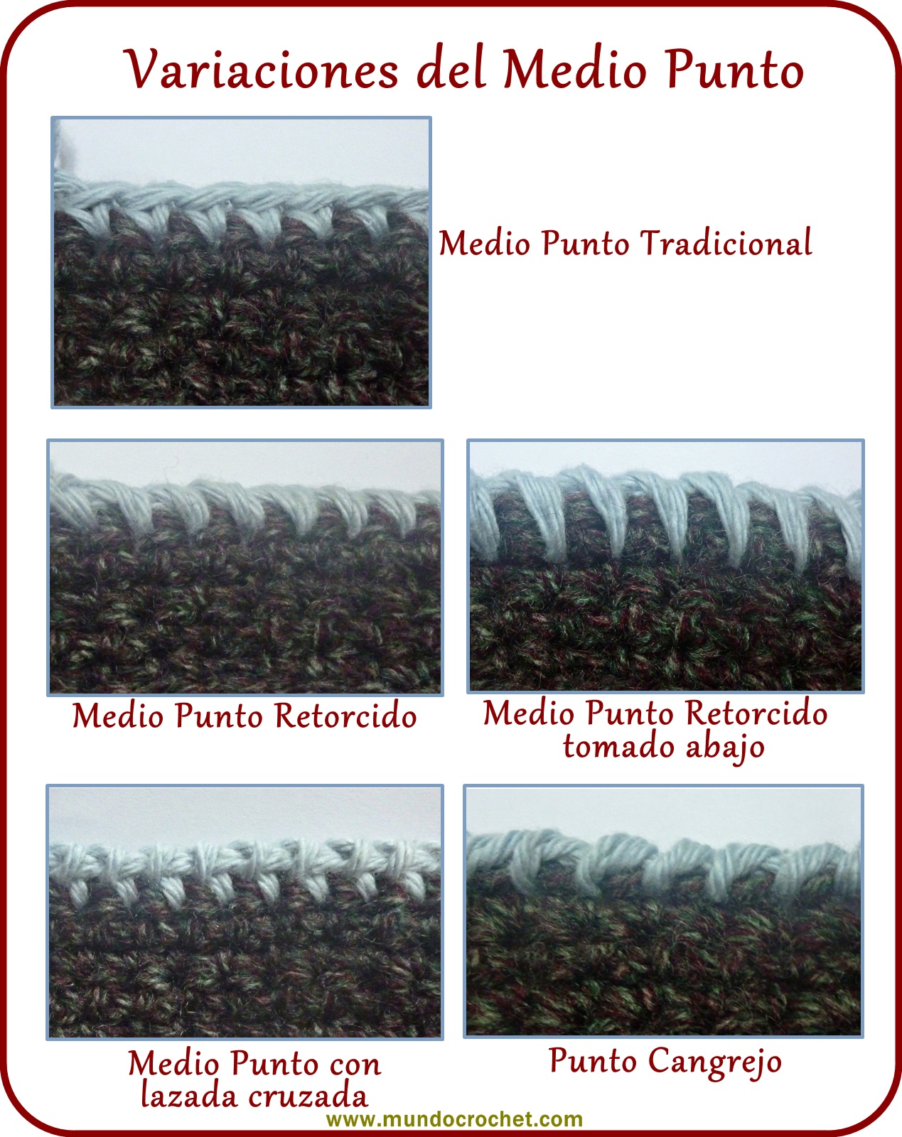 50-Variaciones del medio punto