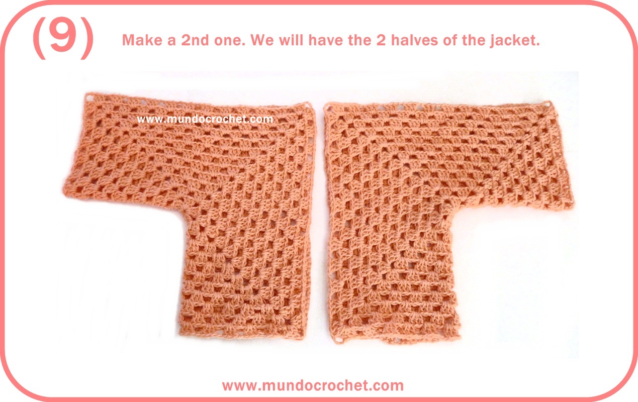 Crochet baby hexagon jacket / Crochet baby hexagon sweater Crochet baby hexagon jacket / Crochet baby hexagon sweater