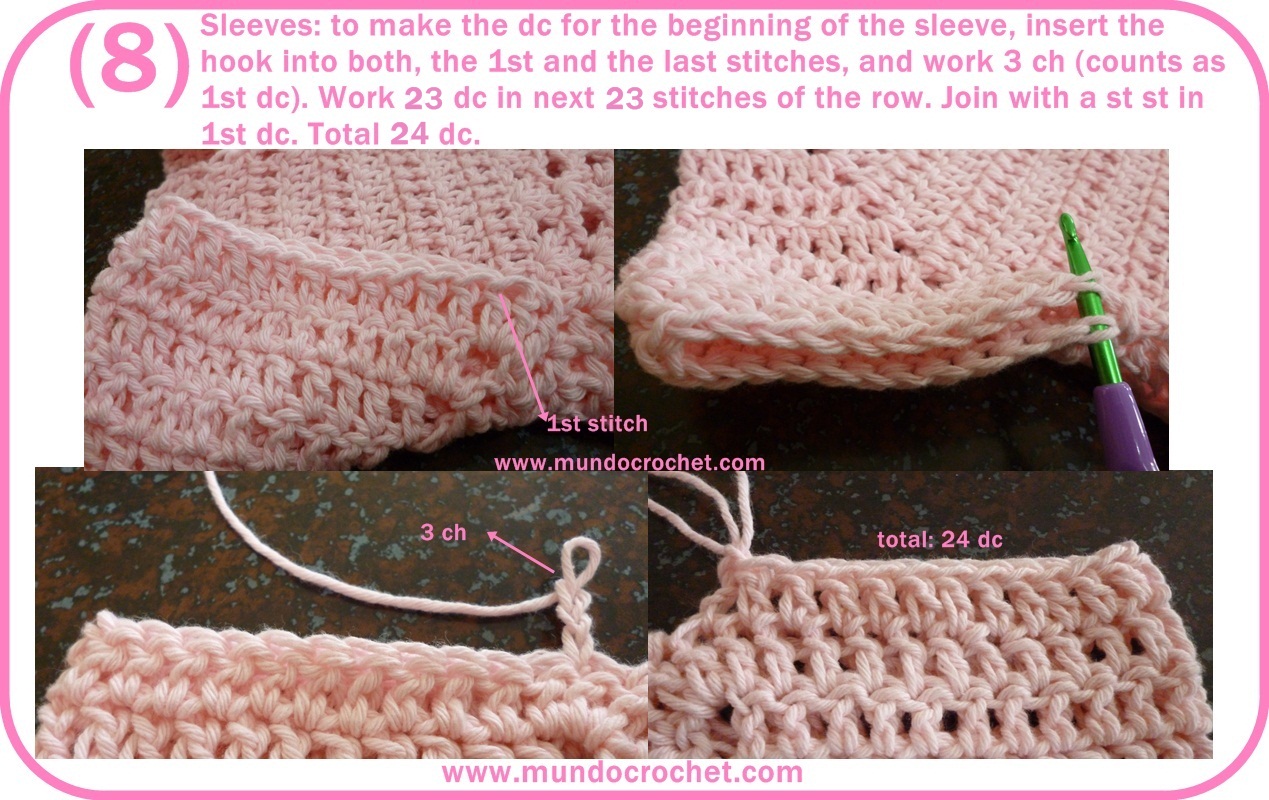 Little girl crochet cardigan