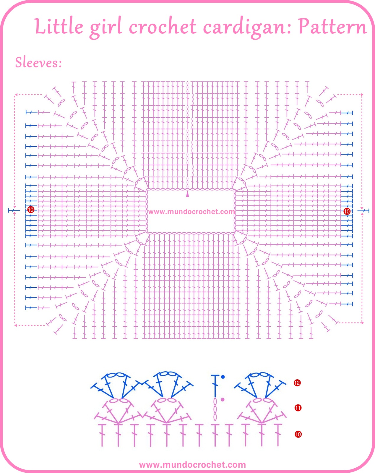 Little girl crochet cardigan Little girl crochet cardigan