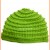 Gorra verde relieve-foto